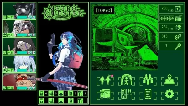 KEMCO Unveils Metro Quester: A New Mobile RPG with Hack & Slash Dungeon Exploration