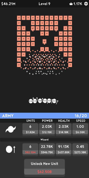 The Army - Idle Strategy Game Mod 스크린샷 2