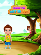 Summer Vacation Adventure Game Captura de pantalla 1