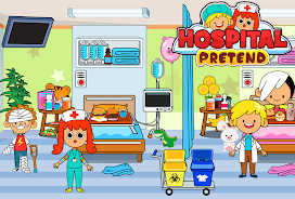 My Pretend Hospital Town Life スクリーンショット 1