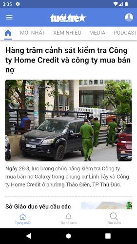 Tuổi Trẻ Online Screenshot 1