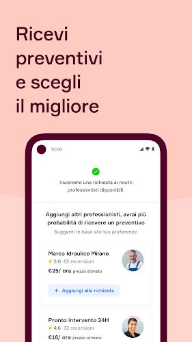 ProntoPro Trova Professionisti 스크린샷 4