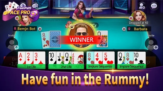 Teenpatti Ace Pro poker rummy स्क्रीनशॉट 4