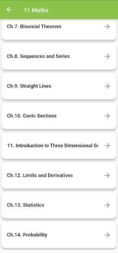 Class 11 Maths for 2023-24 Capture d'écran 3