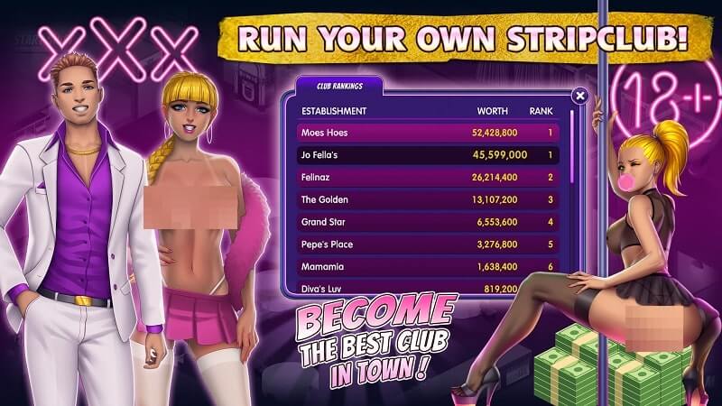 Strip Club Tycoon Скриншот 1