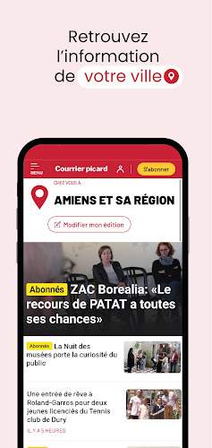 Courrier picard : Actu & vidéo Captura de pantalla 1