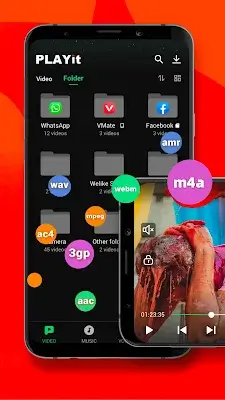 PLAYit-ऑल इन वन वीडियो प्लेयर स्क्रीनशॉट 1