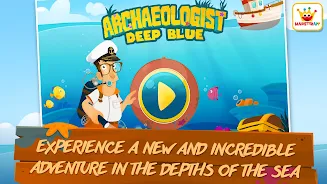 Archaeologist Deep Blue - Kids應用截圖第4張