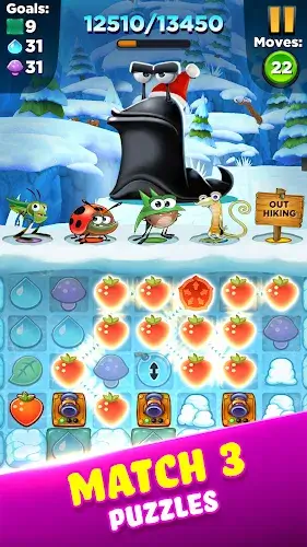 Best Fiends - Match 3 Games Screenshot 2