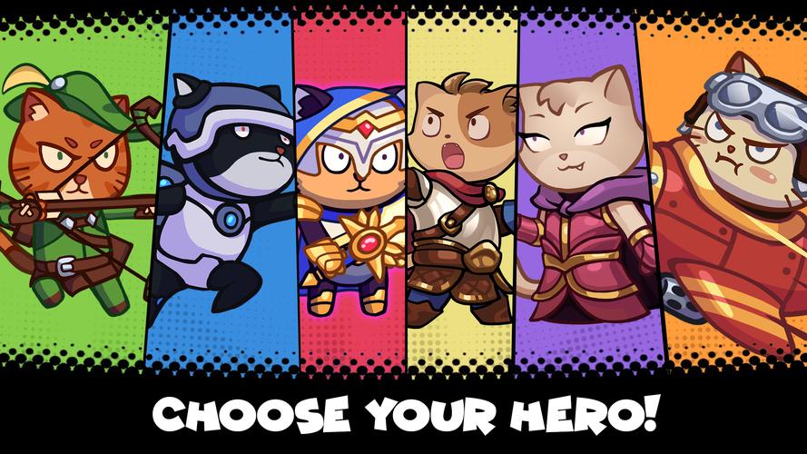Cat Legend: Idle RPG War 스크린샷 3