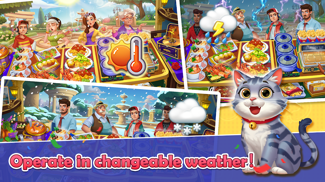 Rita’s Food Truck:Cooking Game Mod應用截圖第4張