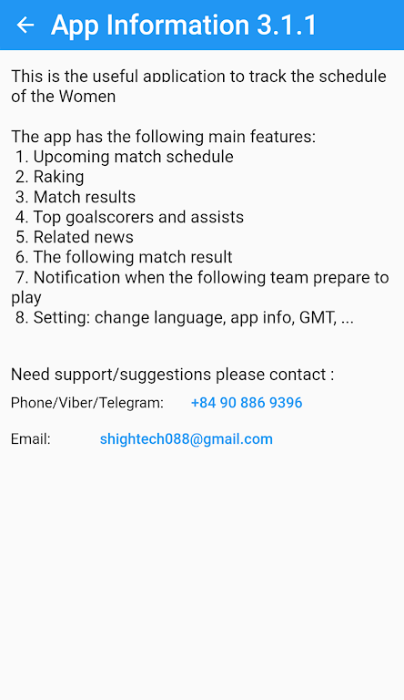 Female Cup Matches स्क्रीनशॉट 4
