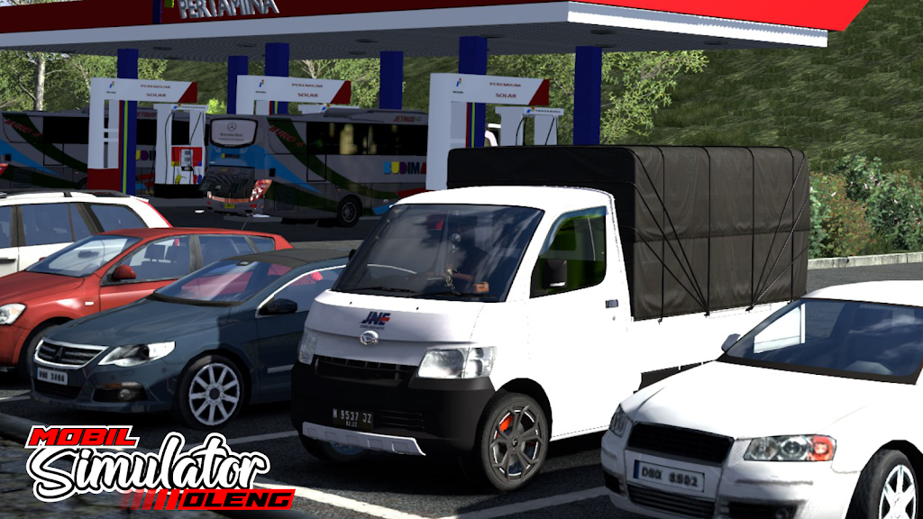 Mobil Simulator Oleng Captura de pantalla 2