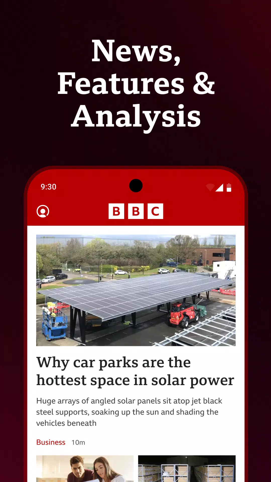 BBC News Screenshot 1