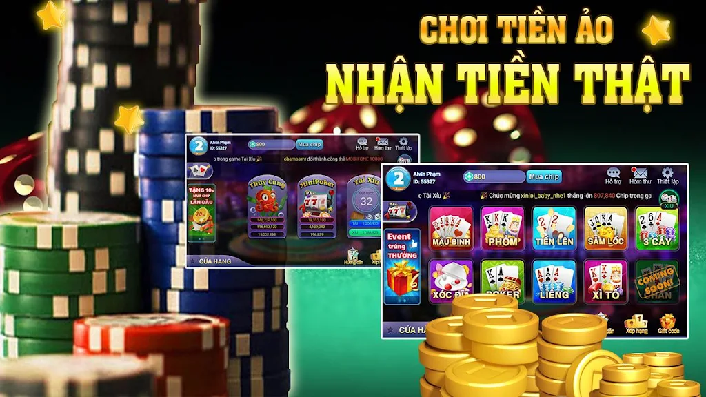 Game bai 3C doi thuong, danh bai online, game 3c Captura de tela 1