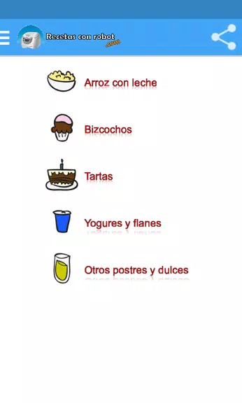Recetas con robot 스크린샷 3