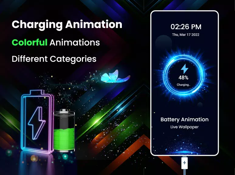 Ultra Fast Charging Animation स्क्रीनशॉट 3