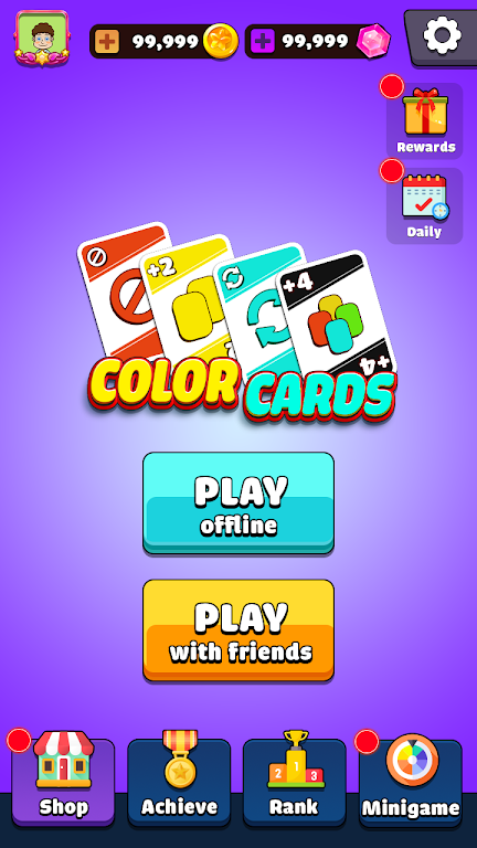 Uno Plus - Card Game Party應用截圖第2張