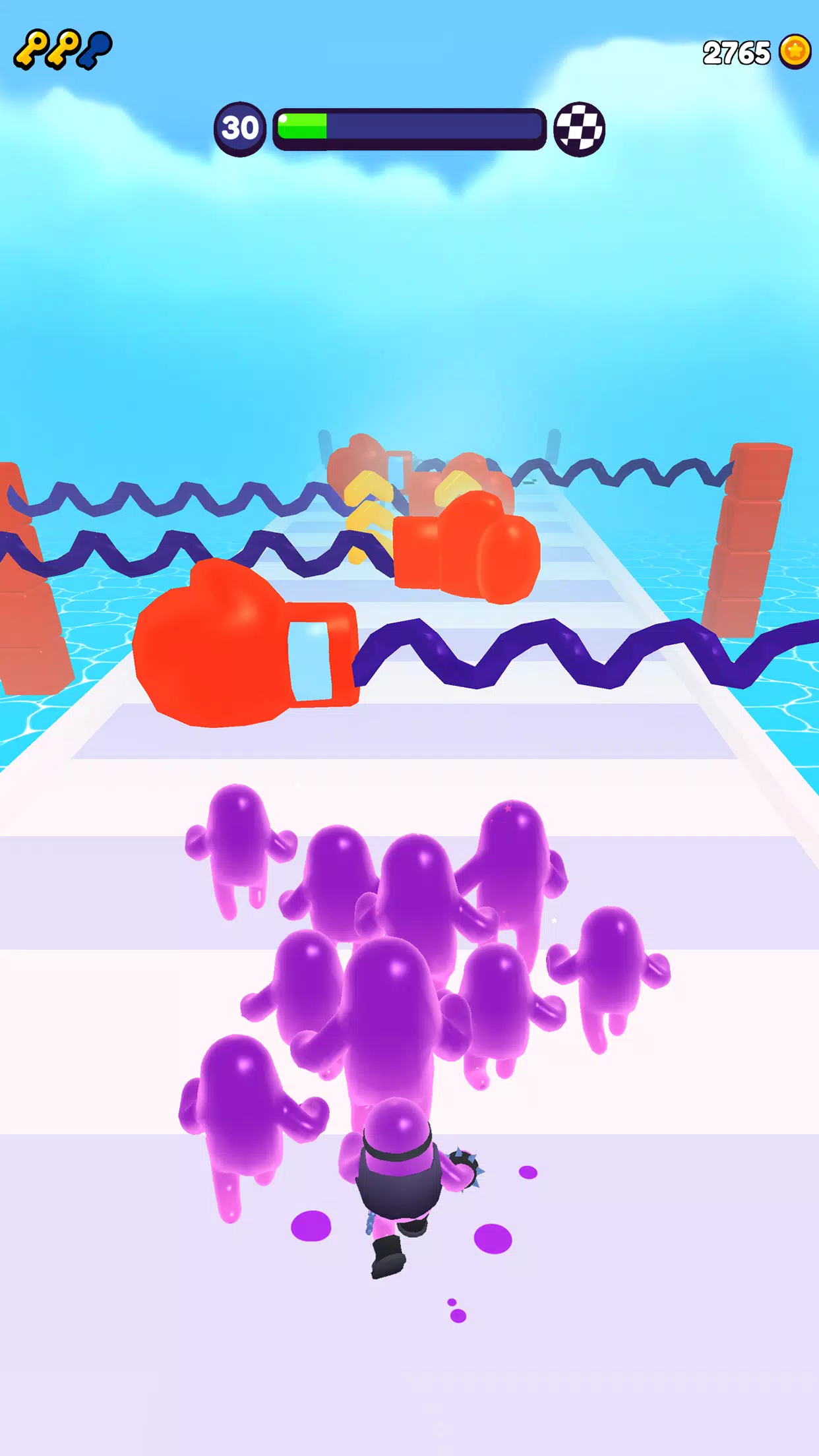 Join Blob Clash 3D: 赛跑游戏应用截图第2张
