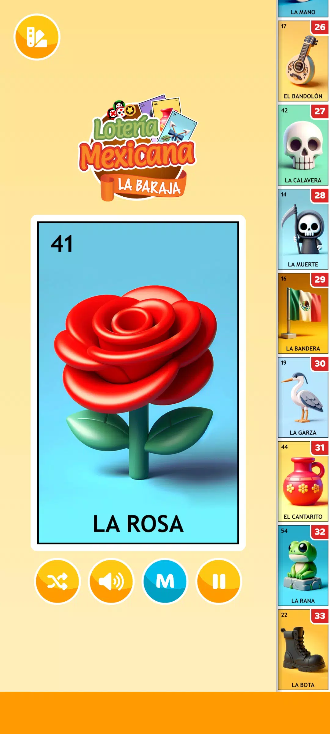 Lotería Mexicana - La Baraja Скриншот 3
