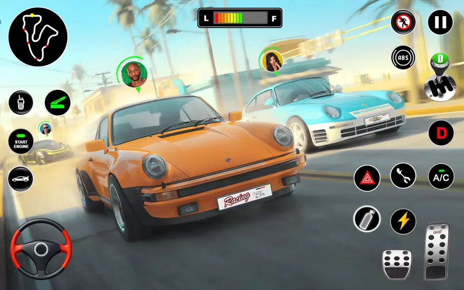 Racing in Highway Car 3D Games Screenshot 4