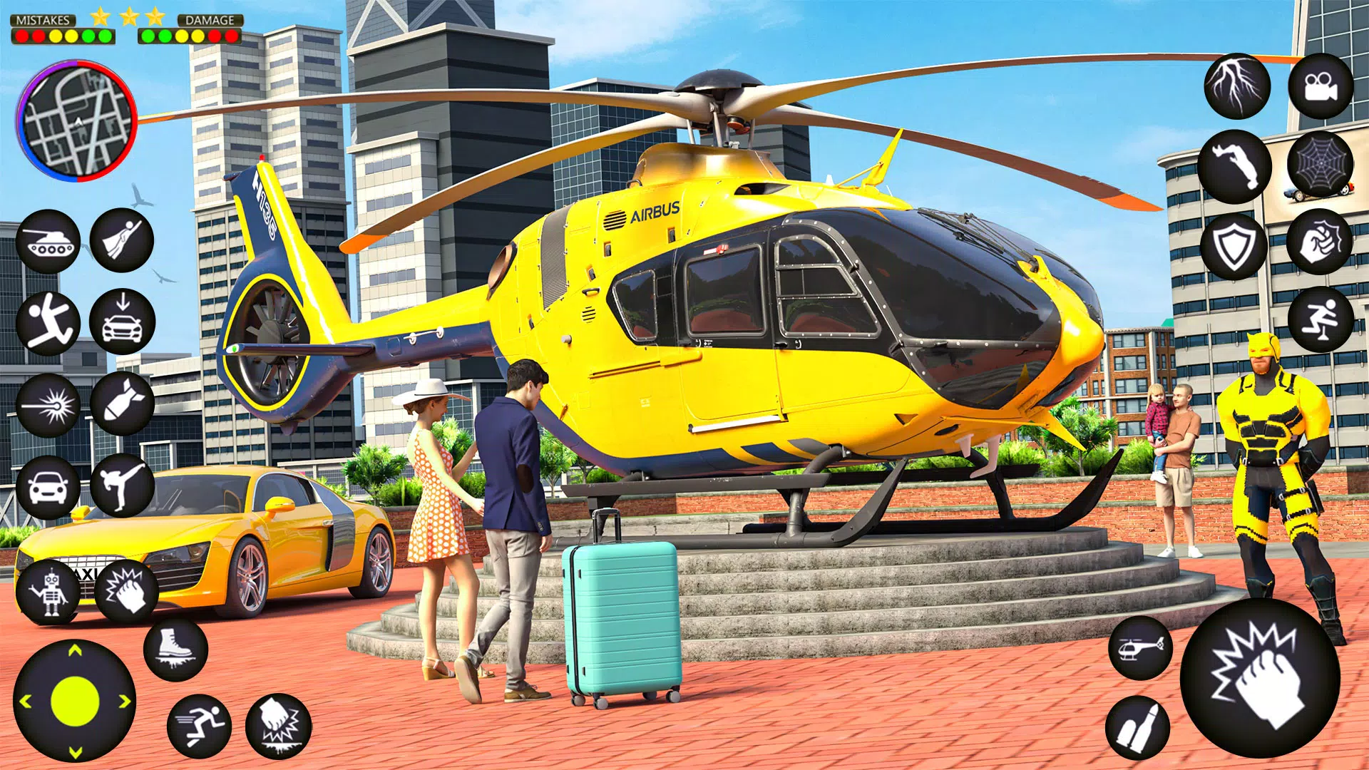 Taxi Driving: 3D Crazy Parking Скриншот 1