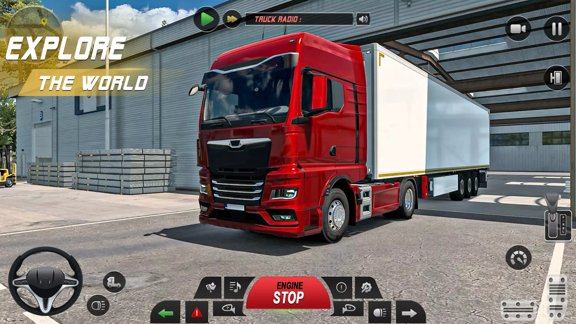 Euro Truck Driving Game 3d应用截图第1张