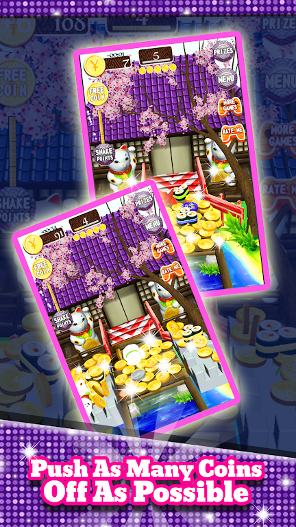 Coin Japan Pusher Fever Mania Скриншот 3