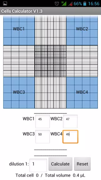 Cells Calculator スクリーンショット 1