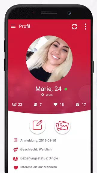 Österreich Chat und Dating Captura de tela 4