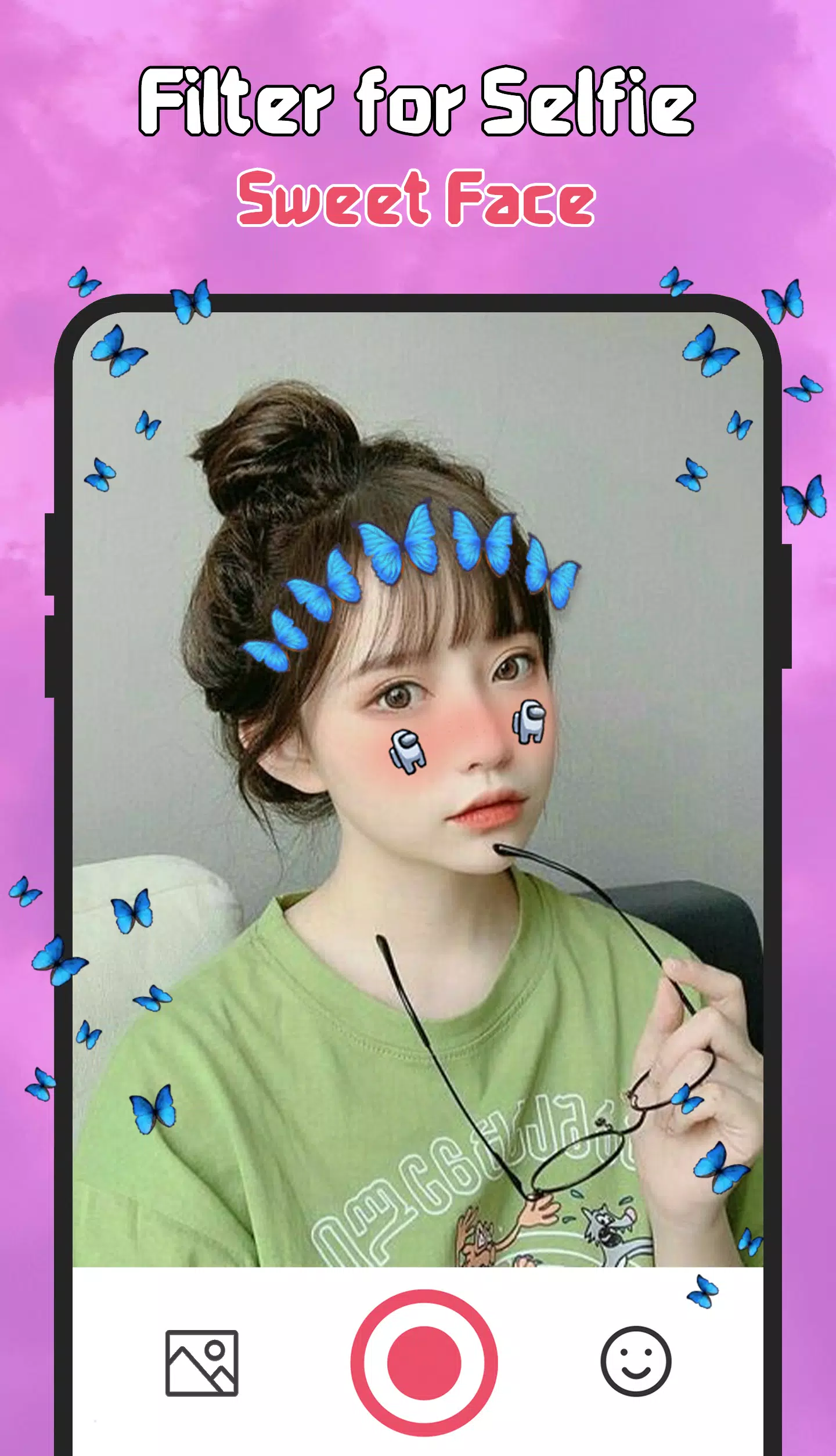 Filter for Selfie - Sweet Face應用截圖第3張