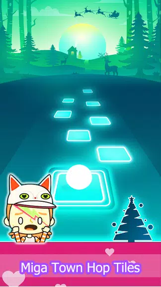 Miga Town Dancing Hop Tiles Captura de tela 1