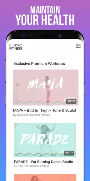 Koboko Fitness 스크린샷 3