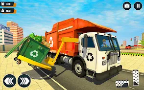 Real Garbage Truck Simulator スクリーンショット 3