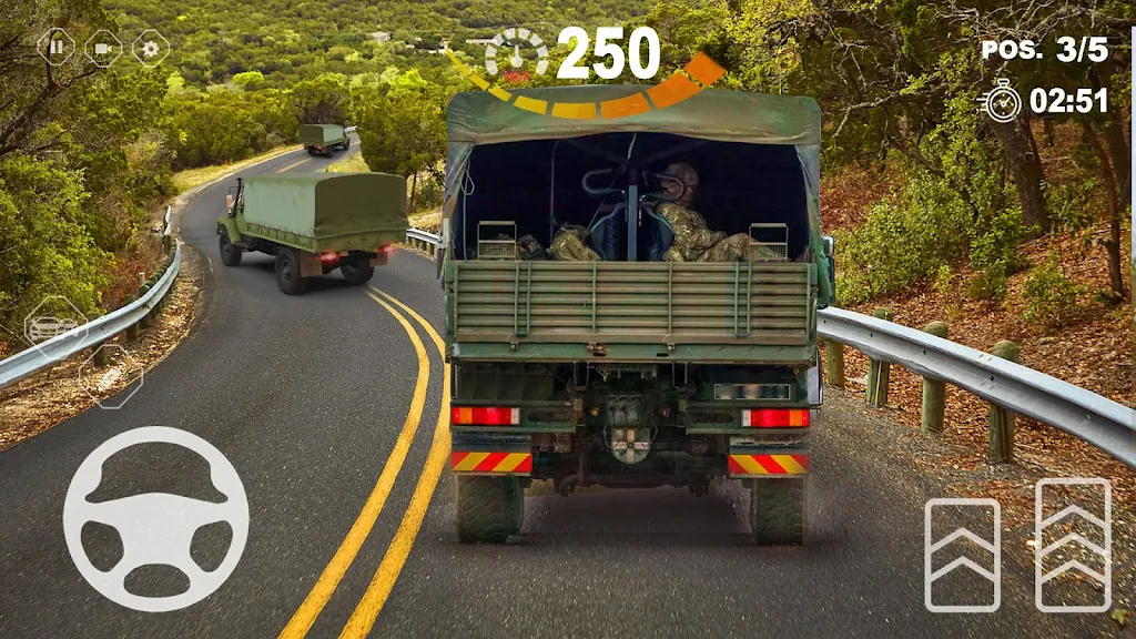 Army Truck Game - Racing Games Captura de tela 2