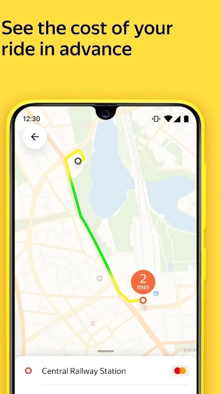 Yandex Go: taxi and delivery 스크린샷 3