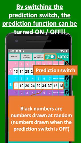 Loto prediction machine Screenshot 2