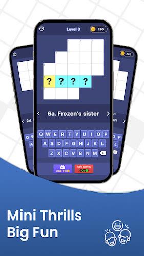 Crossword Mini-Word Puzzle スクリーンショット 1
