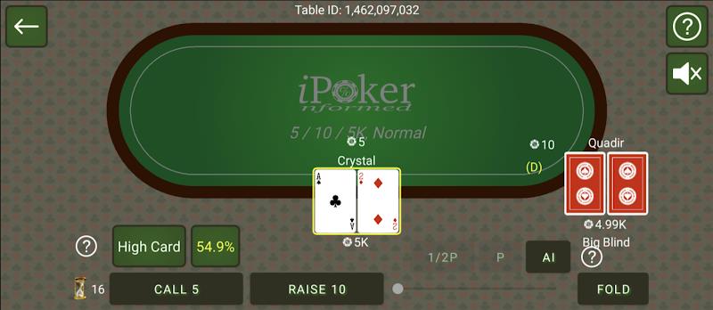 iPoker Captura de tela 1