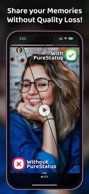 Pure Status Capture d’écran 2