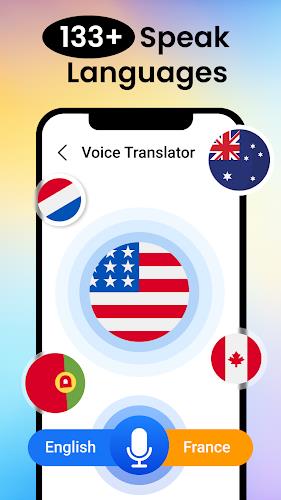 Voice translator all language Captura de pantalla 1