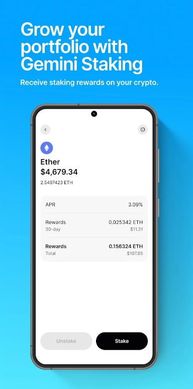 Gemini: Buy Bitcoin & Crypto應用截圖第3張