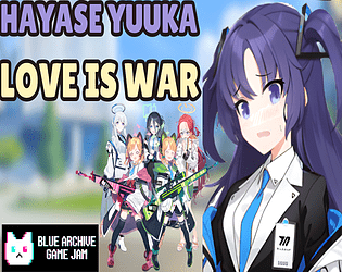 Hayase Yuuka Love is War [Blue Archive Fangame]