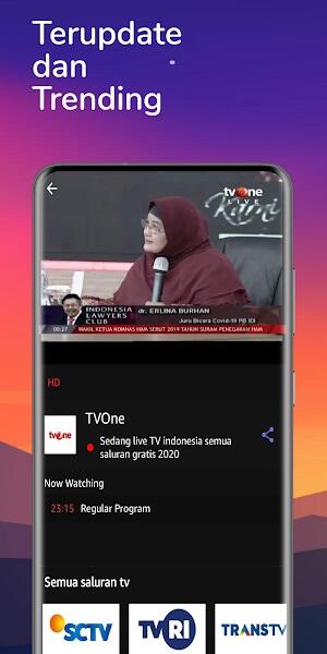 TV Indonesia 스크린샷 1