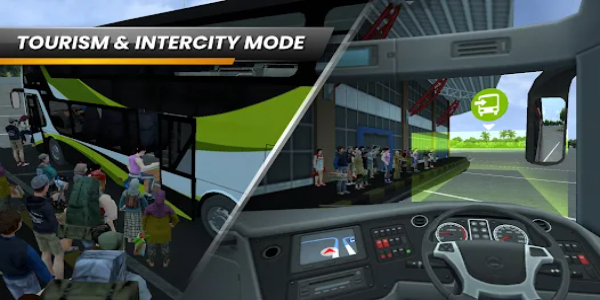 Bus Simulator Indonesia Captura de tela 1