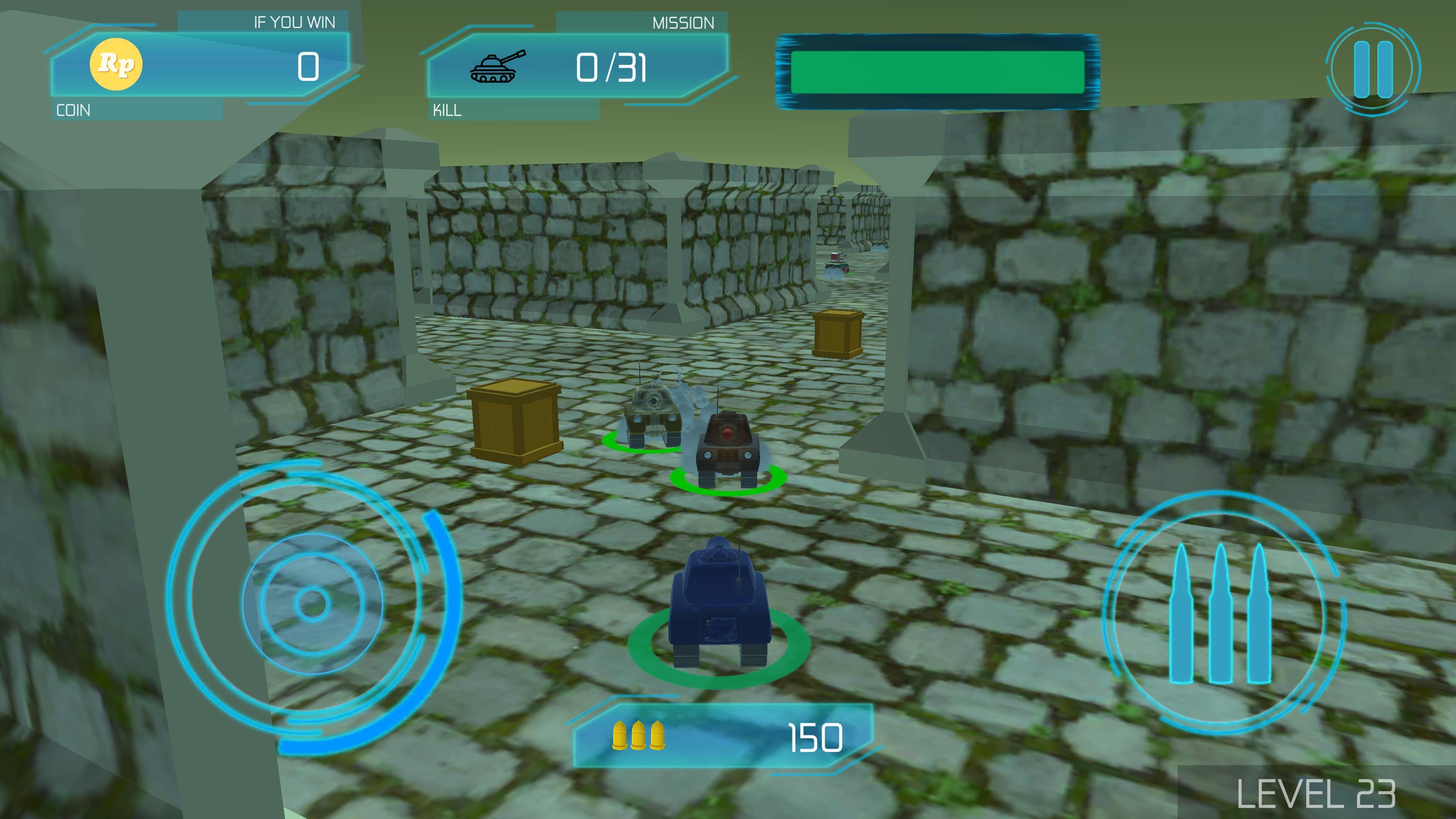Tank Maze Battle Captura de pantalla 2