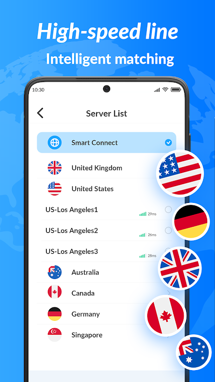 SpeedyLink: Secure VPN Proxy スクリーンショット 3