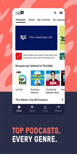 TuneIn Radio Pro - Live Radio Screenshot 2