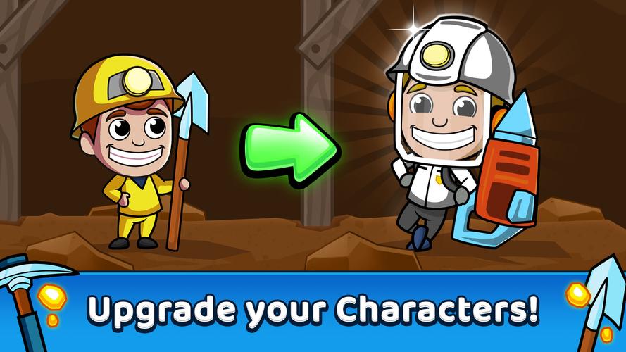 Idle Miner स्क्रीनशॉट 2