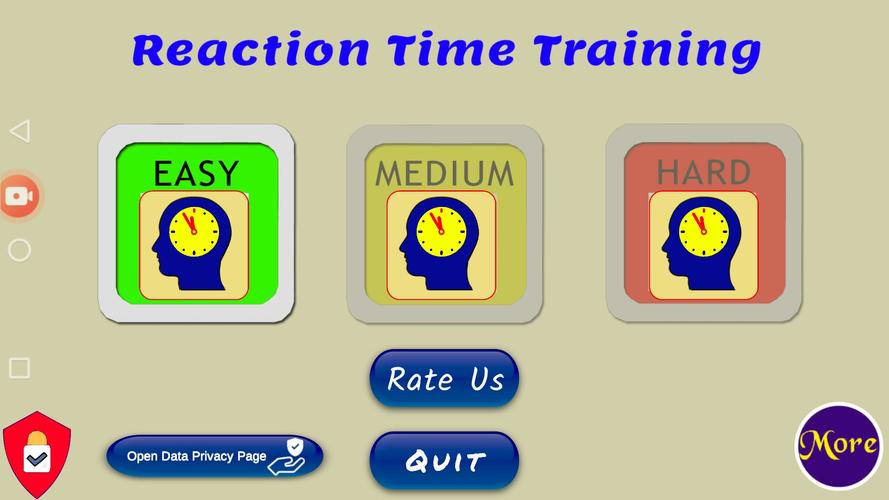 Reaction Time Training Captura de pantalla 1